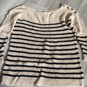 stripe sweater